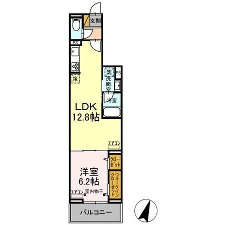 オークツリーの物件間取画像